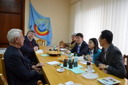 Schimb de experiență cu colegii din Kazahstan