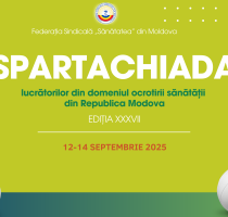 ANUNȚ! Spartachiada XXXVII a lucrătorilor din domeniul sănătății