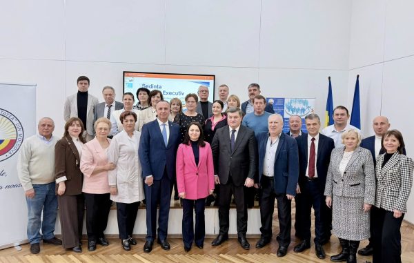 Ședința Biroului Executiv al Federației Sindicale „Sănătatea” din Moldova, desfășurată la Spitalul Raional Anenii Noi