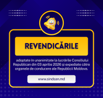 Federația Sindicală „Sănătatea” din Moldova solicită autorităților soluționarea revendicărilor angajaților din sistemul de sănătate